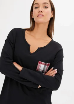 Pyjama mit Flanellhose