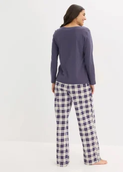 Pyjama mit Flanellhose