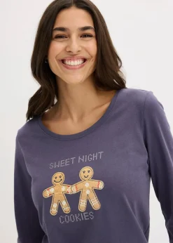 Pyjama mit Flanellhose