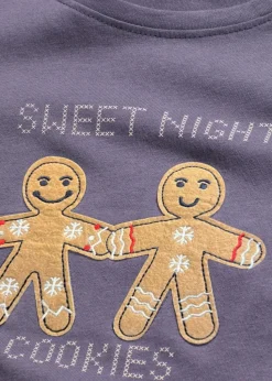 Pyjama mit Flanellhose