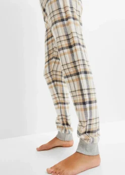 Pyjama mit Flanellhose