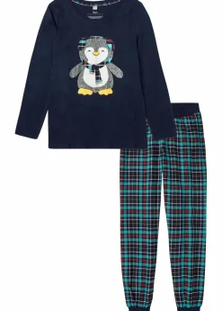 Pyjama mit Flanellhose