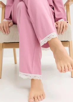 Pyjama mit Knopfleiste