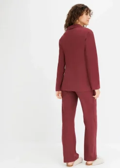 Pyjama mit Schalkragen