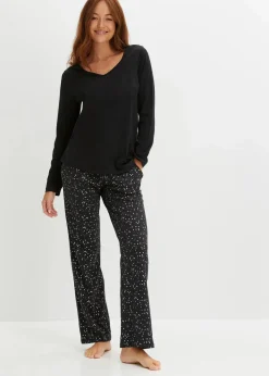 Pyjama mit schimmerndem Druck