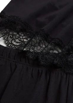 Pyjama mit zarter Spitze