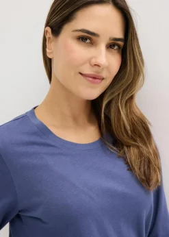 Pyjama (3-tlg.Set) aus reiner Baumwolle