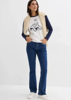 Raglanshirt aus reiner Bio-Baumwolle