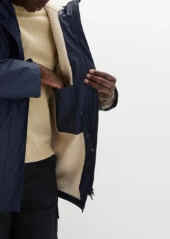 Regenjacke mit Teddyfutter