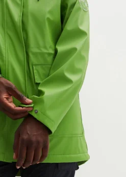 Regenjacke mit Teddyfutter