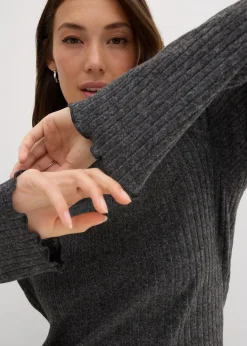 Rippshirt aus softem Viskose-Mix