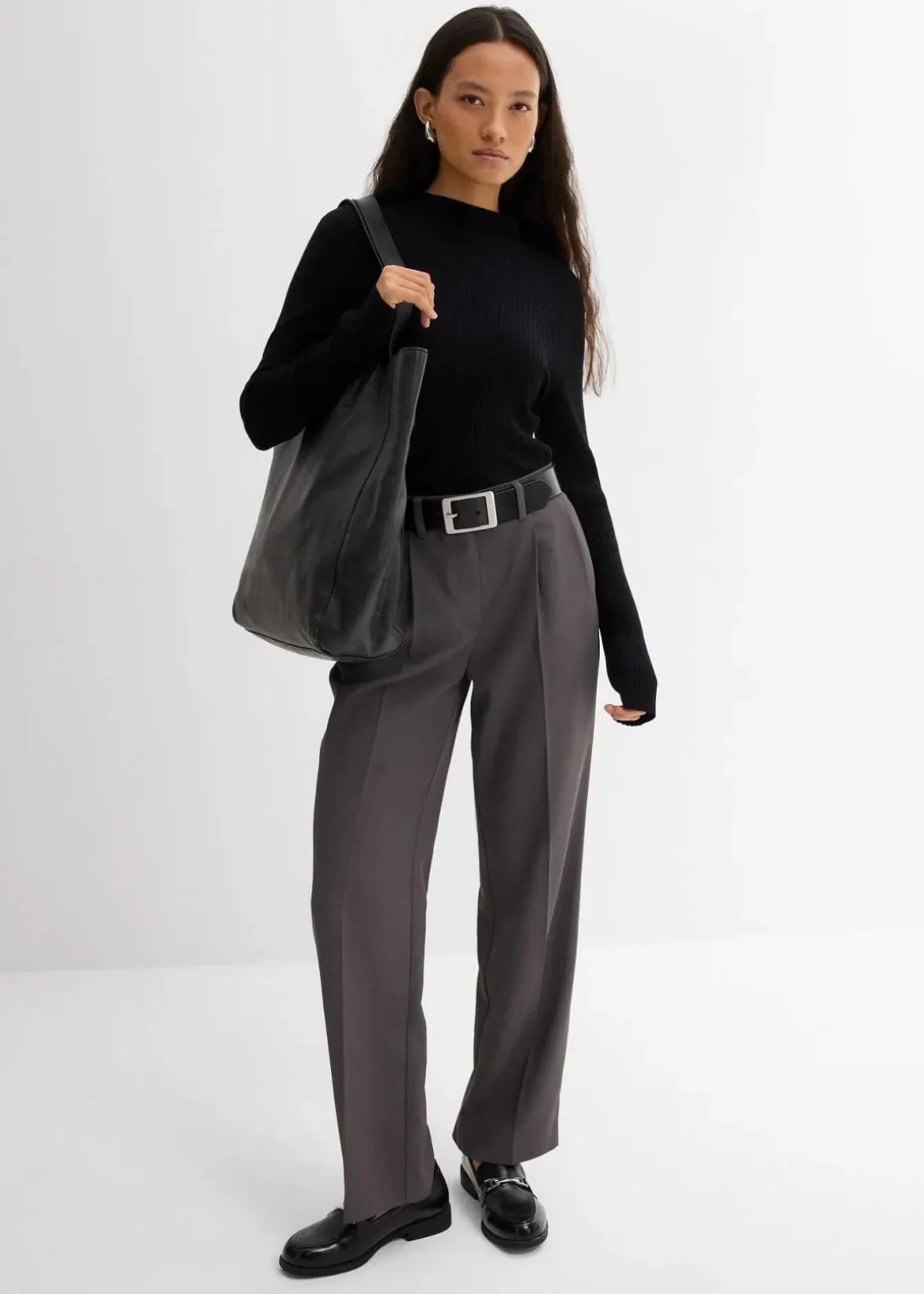 Rippshirt aus Viskose-Mix