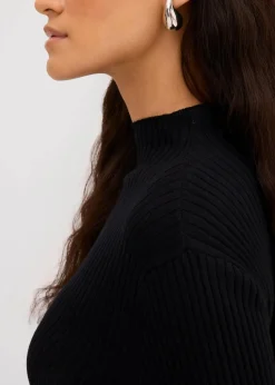 Rippshirt aus Viskose-Mix