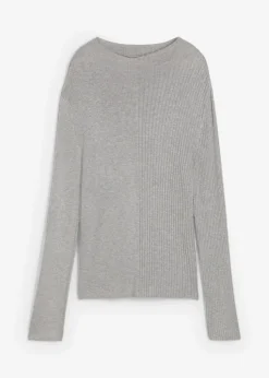 Rippshirt aus Viskose-Mix