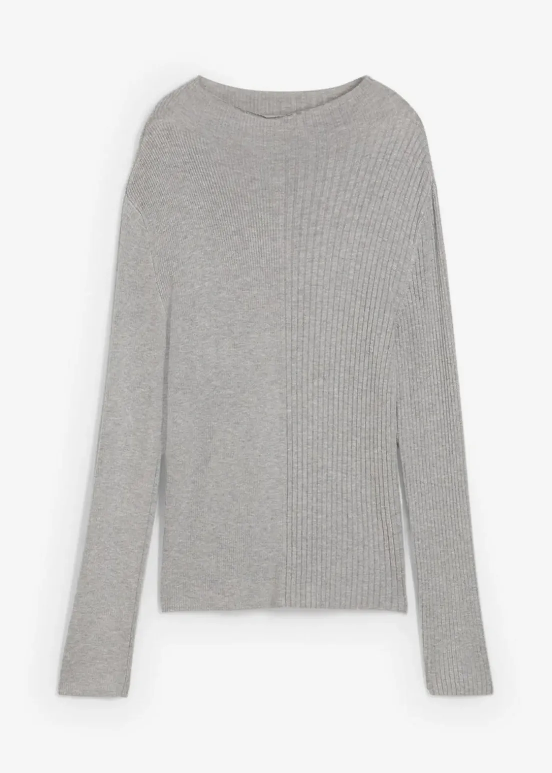 Rippshirt aus Viskose-Mix