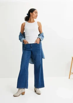 Ripp-Top aus reiner Bio-Baumwolle (2er Pack)