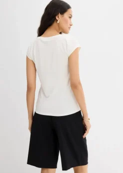 Ripp-Top aus softem Modal-Mix