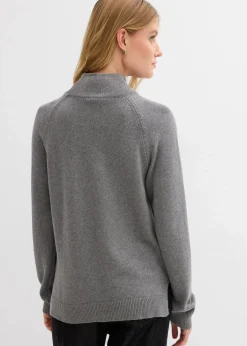 Rollkragenpullover aus reiner Baumwolle