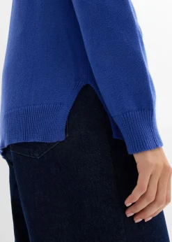 Rollkragenpullover aus reiner Baumwolle