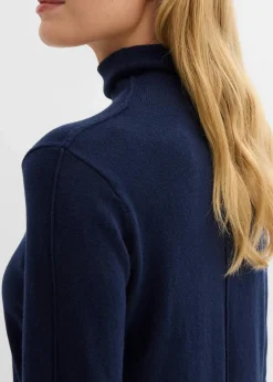 Rollkragenpullover aus weichem Kaschmir-Mix