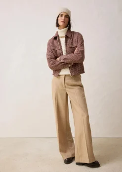 Rollkragenpullover mit Merinowolle