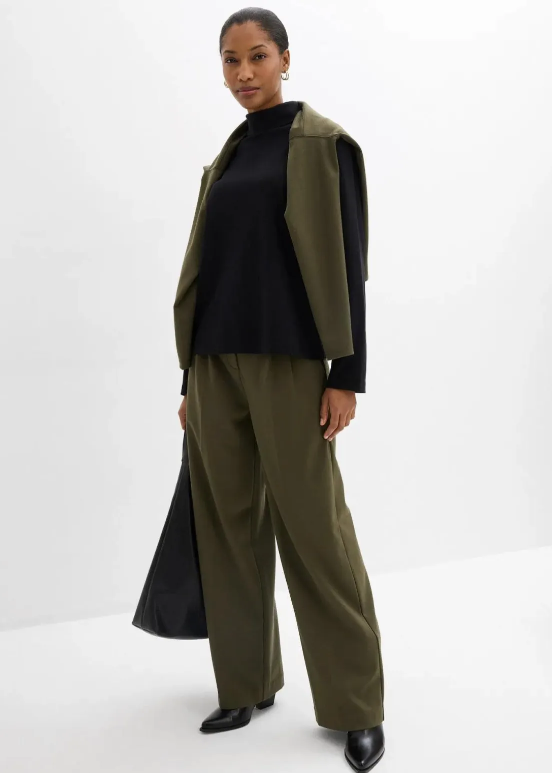 Rollkragenshirt aus reiner Bio-Baumwolle