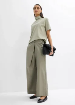 Rollkragenshirt aus reiner Bio-Baumwolle