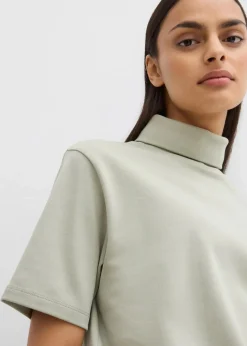 Rollkragenshirt aus reiner Bio-Baumwolle