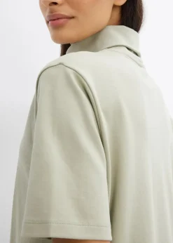 Rollkragenshirt aus reiner Bio-Baumwolle