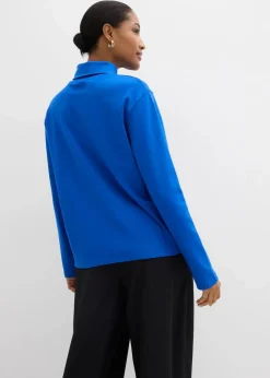 Rollkragenshirt aus reiner Bio-Baumwolle