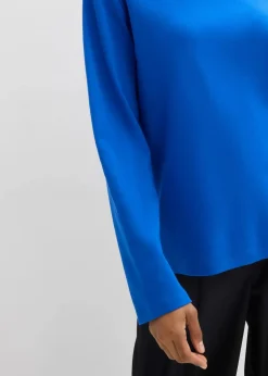 Rollkragenshirt aus reiner Bio-Baumwolle