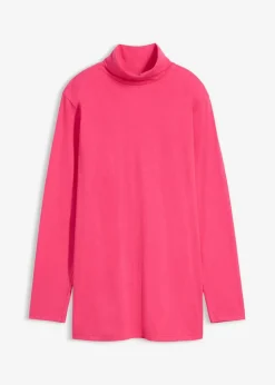 Rollkragenshirt aus reiner Bio-Baumwolle