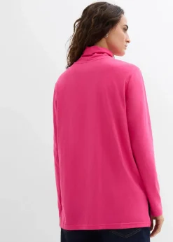 Rollkragenshirt aus reiner Bio-Baumwolle