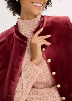 Rollkragenshirt aus Spitze