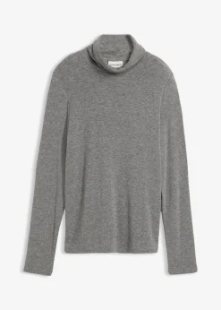 Rollkragenshirt mit Woll-Anteil