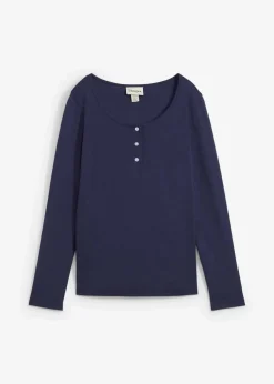 Rundhalsshirt aus reiner Bio-Baumwolle