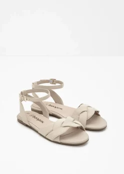 Sandalen in Flecht-Optik