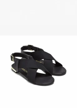 Sandalen mit elastischen Riemen
