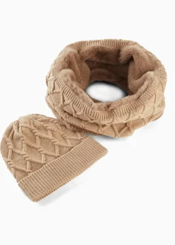 Schal und Mütze (2-tlg.Set)