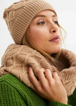 Schal und Mütze (2-tlg.Set)