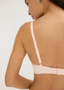 Schalen-BH ohne Bügel mit Bio-Baumwolle und Rippe (2er Pack)