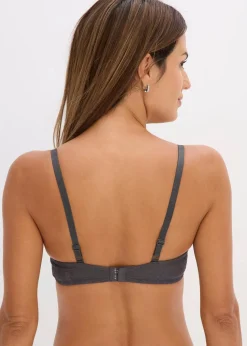 Schalen-BH ohne Bügel mit zarter Spitze