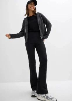 Schlaghose aus Bio-Baumwolle mit Stretch