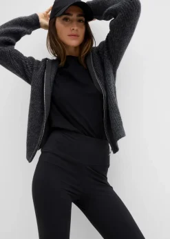 Schlaghose aus Bio-Baumwolle mit Stretch