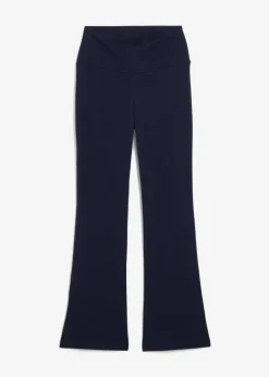 Schlaghose aus Bio-Baumwolle mit Stretch