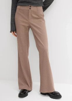 Schlaghose mit hohem Bund