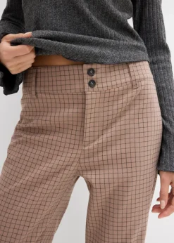 Schlaghose mit hohem Bund