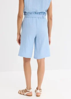 Schlupf-Bermuda aus Viskose-Mix