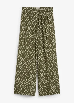 Schlupfhose aus fließender Viskose