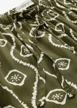 Schlupfhose aus fließender Viskose